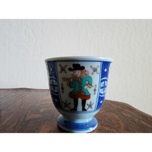 Arita Ware Seizan Kiln Teacup Used Japan Traditional Ceramic Cup